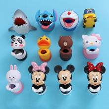 Load image into Gallery viewer, kids water tap Faucet Extender Water Saving Cartoon silicone Faucet Extension Tool Help Children Washing hand water tap extender