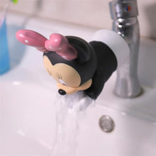 Load image into Gallery viewer, kids water tap Faucet Extender Water Saving Cartoon silicone Faucet Extension Tool Help Children Washing hand water tap extender
