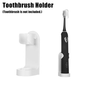 1Pcs 2019 New Creative Traceless Stand Rack Bathroom Toothbrush Organizer Wall-Mounted Electric Toothbrush Holder Space Saving