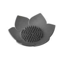 Load image into Gallery viewer, 1 pcs Soap Dish Draining Soap box  Plate Lotus Shape Silicone Box Holder Portable Soap Dishes anti-skid soap tray drain soap box