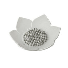 Load image into Gallery viewer, 1 pcs Soap Dish Draining Soap box  Plate Lotus Shape Silicone Box Holder Portable Soap Dishes anti-skid soap tray drain soap box