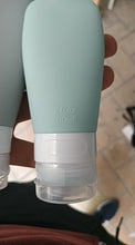 Load image into Gallery viewer, 3Pcs 60ml 90ml Silicone Refillable Bottle Travel Shampoo Bottle Lotion Travel Packing Press Bottles Portable Cosmetic Container