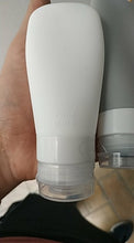Load image into Gallery viewer, 3Pcs 60ml 90ml Silicone Refillable Bottle Travel Shampoo Bottle Lotion Travel Packing Press Bottles Portable Cosmetic Container